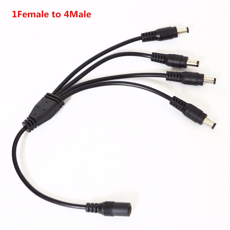 DC Power Jack 1 Female To 2/3/ - Photography Led Lighting Kit のレビューと価格