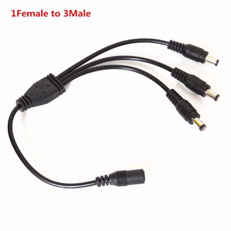 DC Power Jack 1 Female To 2/3/ - Photography Led Lighting Kit のレビューと価格
