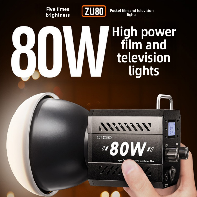 ZU80 High-Power COB Fill Light - Photography Lighting Portable のレビューと価格