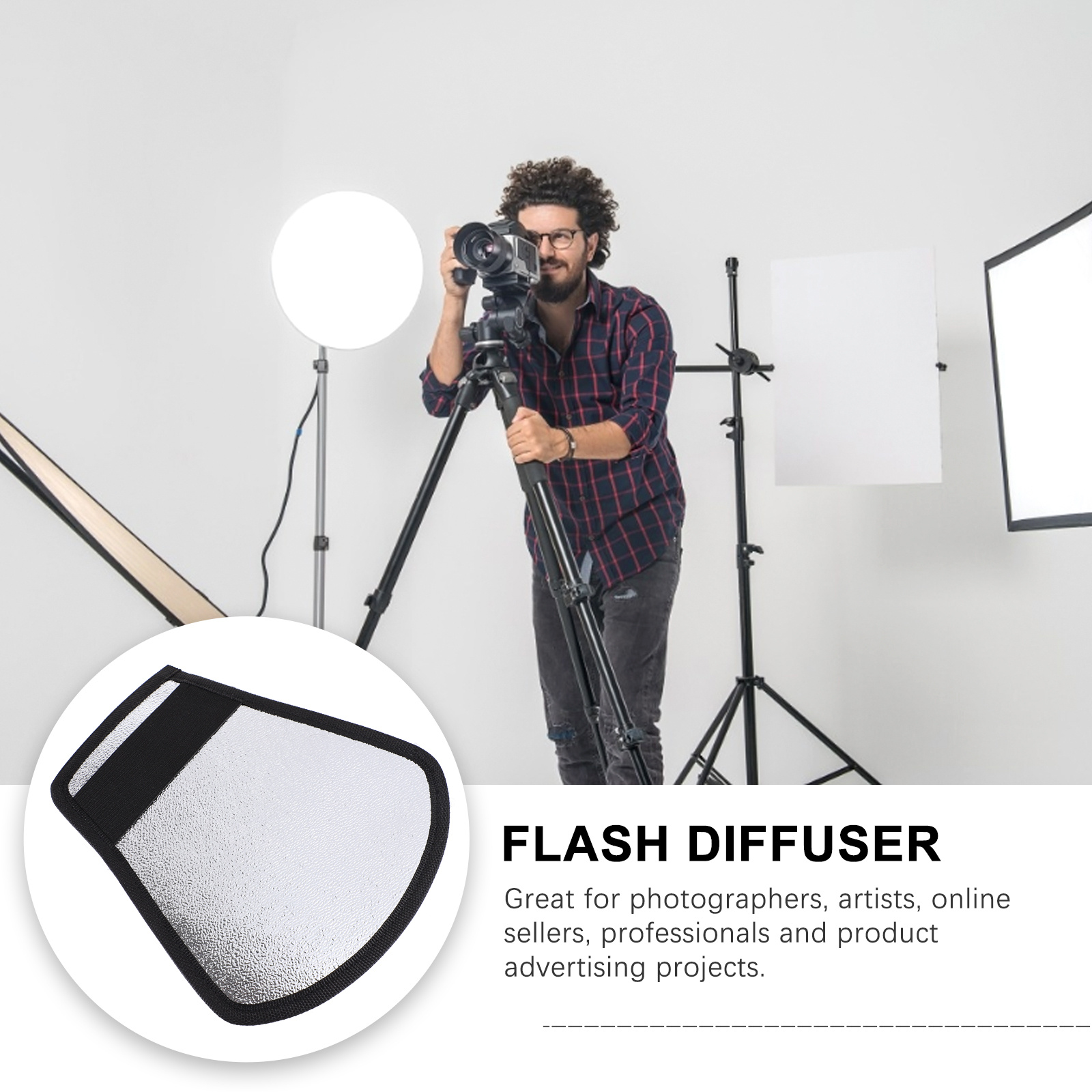 4Pcs Studio Grade Flash Reflec - Photography Lighting With Flash のレビューと価格