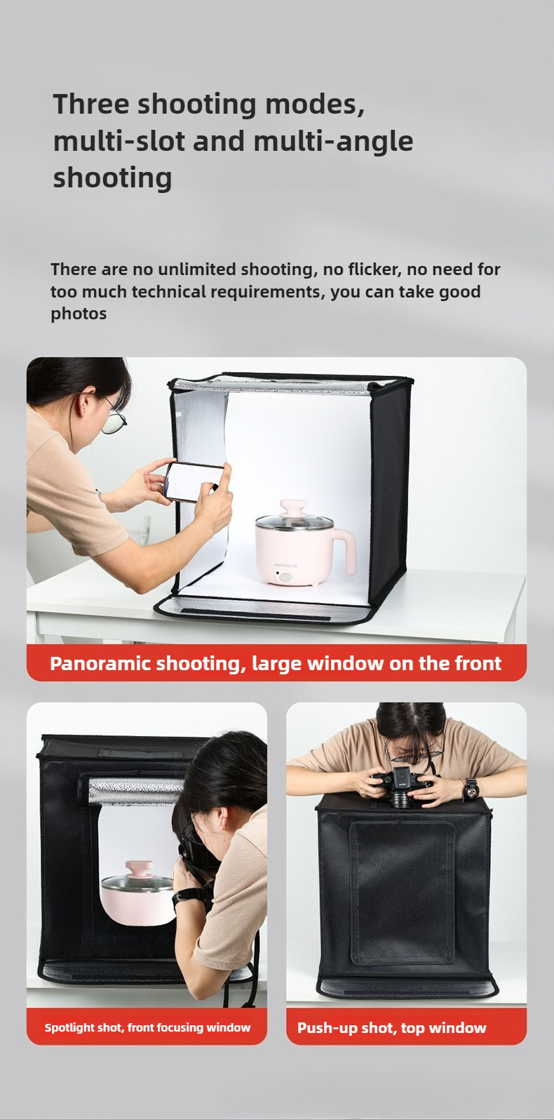 40cm Photography LED Studio Li - Photography Led Lighting Kit のレビューと価格
