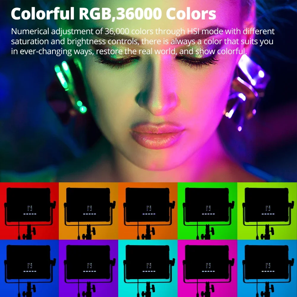AMBITUFL P35R 30W RGB LED Vide - Photography Led Lighting Kit のレビューと価格