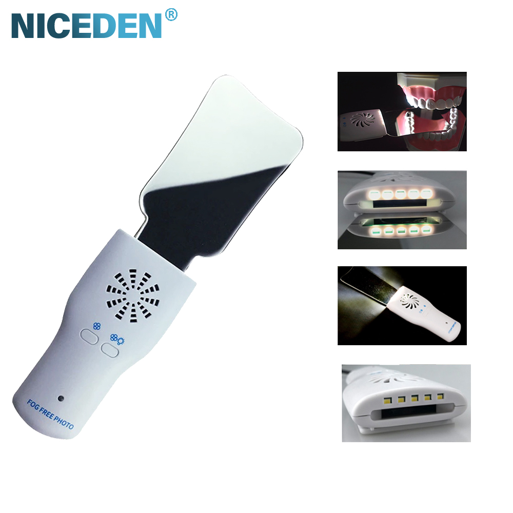 Dental Anti Fog Mirror Set Ort - Photography Led Lighting Kit のレビューと価格