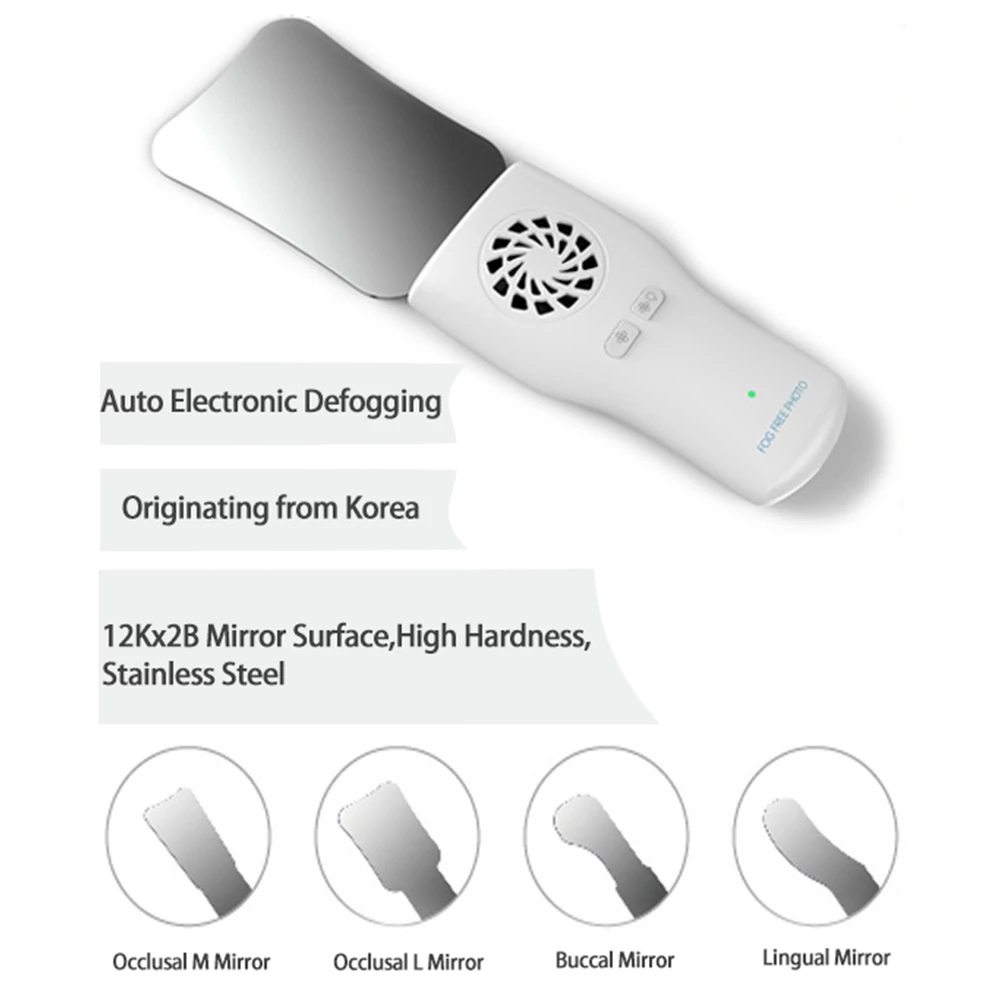 Dental Anti Fog Mirror Set Ort - Photography Led Lighting Kit のレビューと価格
