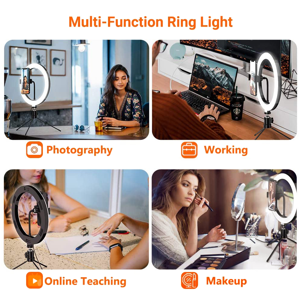 26cm 10 inch Led Ring Selfie L - Photography Led Lighting Kit のレビューと価格