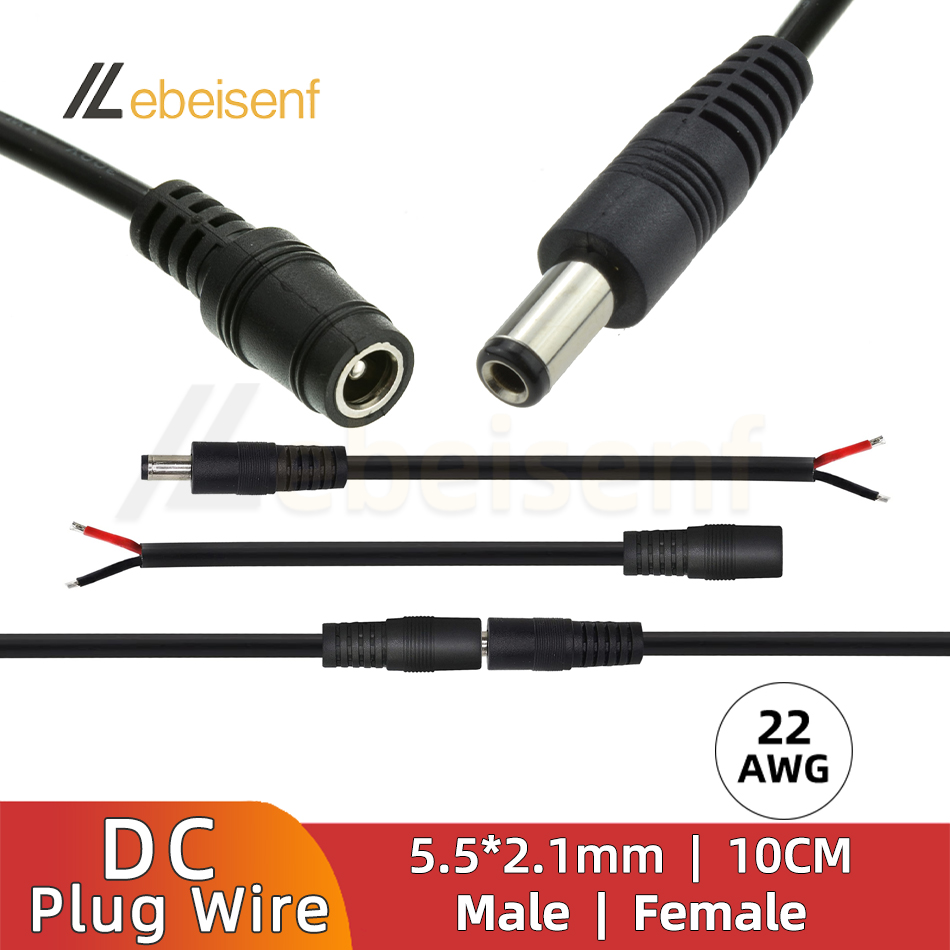 5/10 Pcs 5.5x2.1 Plug DC Male  - Photography Led Lighting Kit のレビューと価格