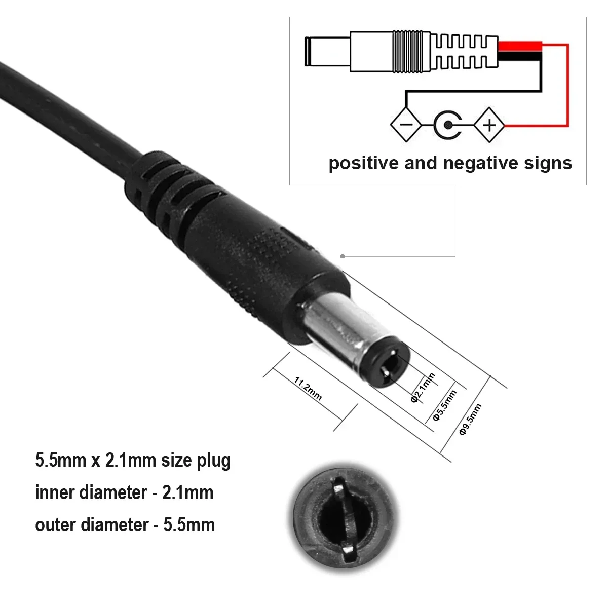 5.5mm 2.1mm 1 To 2/3/4/5/6/8 W - Photography Led Lighting Kit のレビューと価格