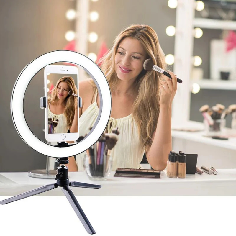 Dimmable26cm LED Ring Light Ki - Photography Led Lighting Kit のレビューと価格