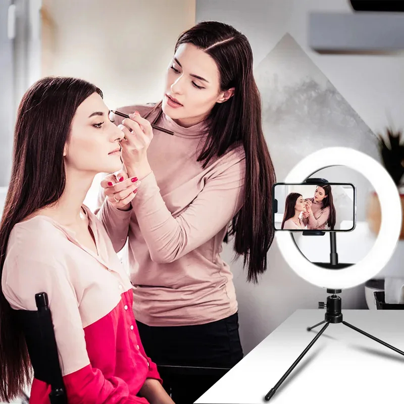 Dimmable26cm LED Ring Light Ki - Photography Led Lighting Kit のレビューと価格