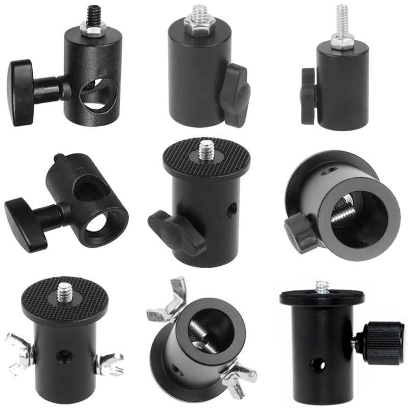 Tripod Light Stand Adapter 1/4 - Photography Lighting With Flash のレビューと価格
