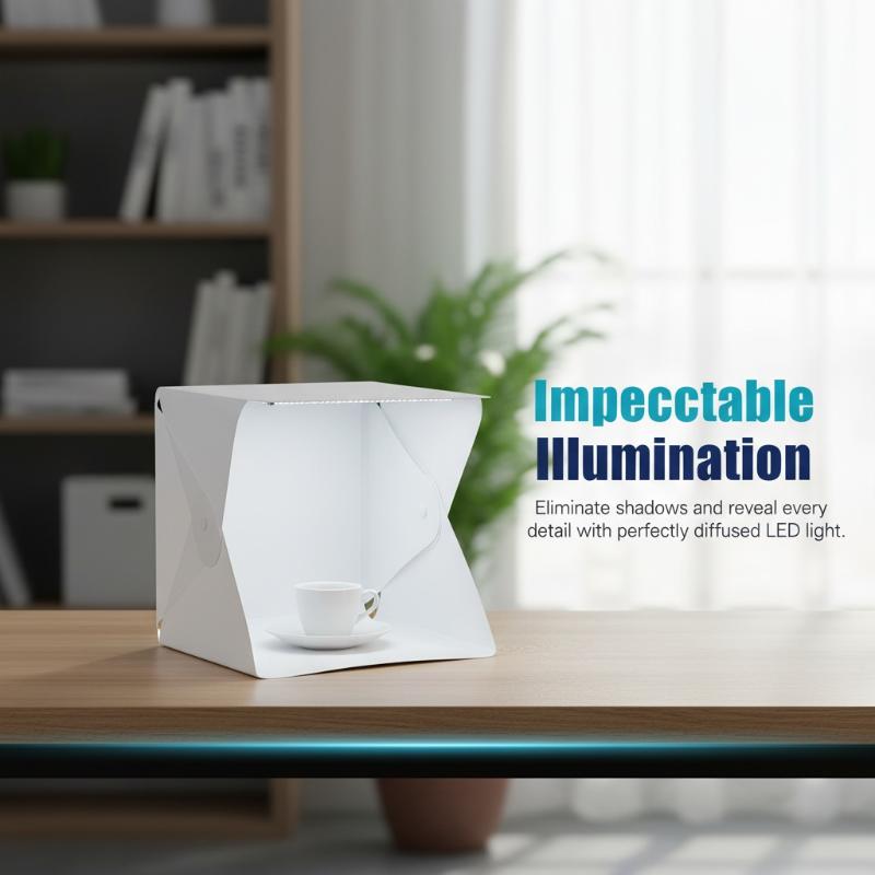Innovative Foldable LED Light  - Photography Lighting On The Go のレビューと価格