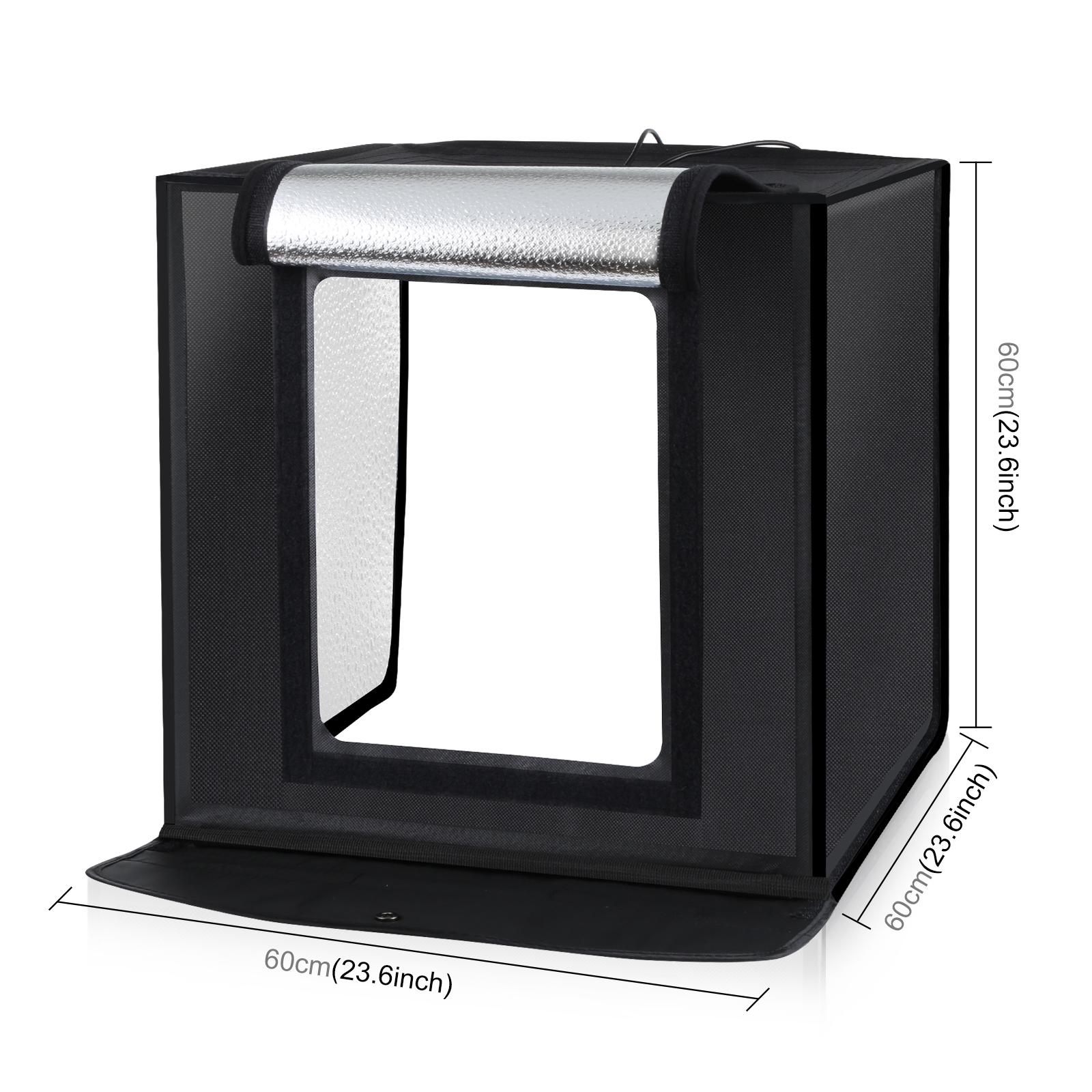 PULUZ 60cm Photo Studio Light  - Photography Led Lighting Kit のレビューと価格