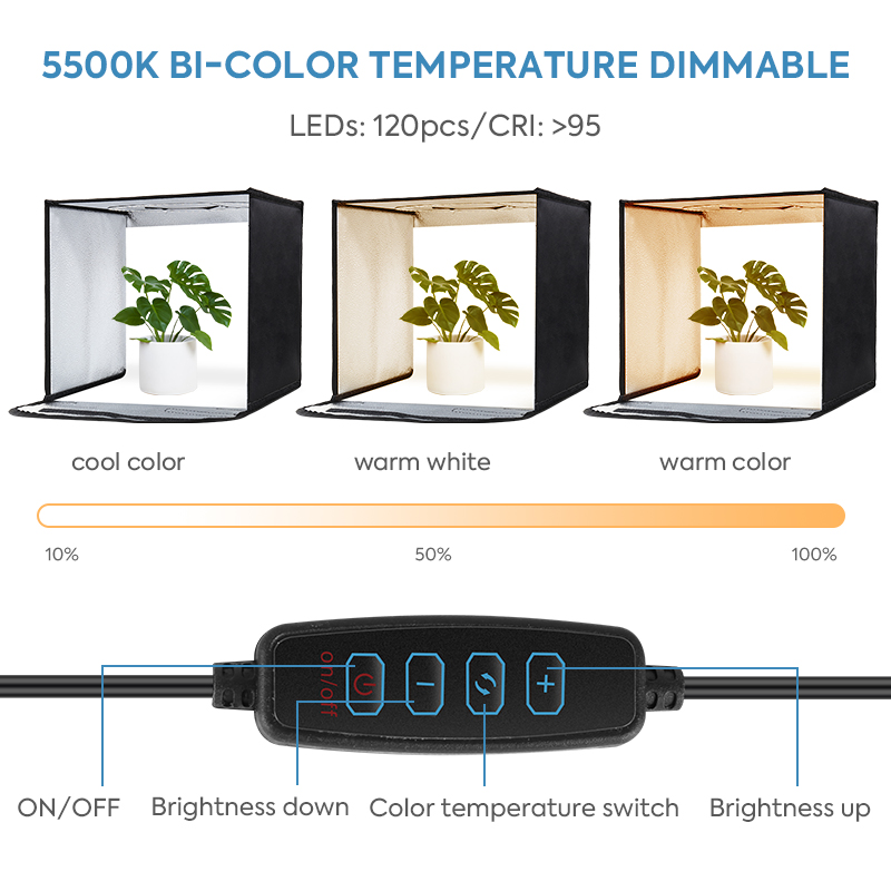 11.8x11.8inch Fold Photo Studi - Photography Led Lighting Kit のレビューと価格