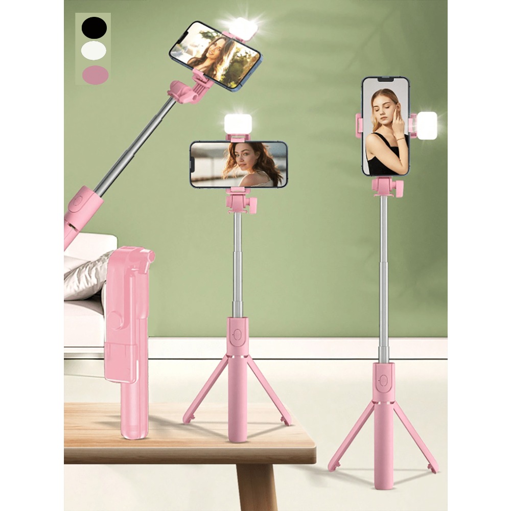 1pc Portable Selfie Stick With - Photography Lighting Portable のレビューと価格