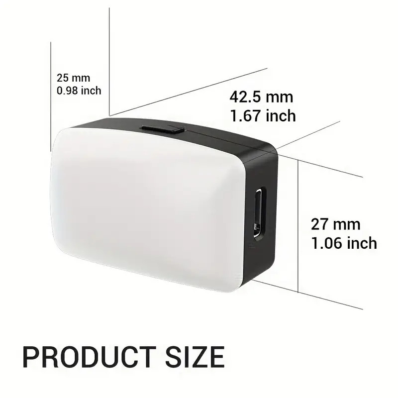 Mini Magnetic LED Selfie Light - Photography Lighting With Flash のレビューと価格
