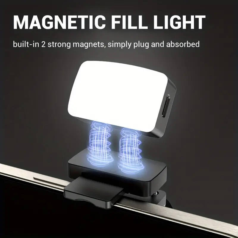 Mini Magnetic LED Selfie Light - Photography Lighting With Flash のレビューと価格
