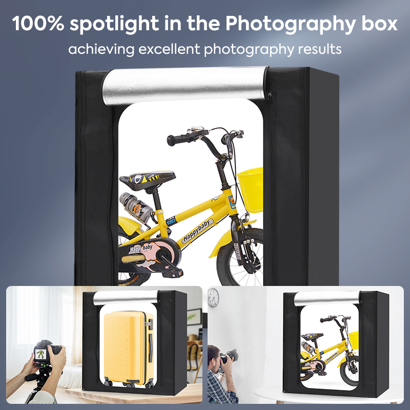 Photo Studio Photo Box Kit,120 - Photography Led Lighting Kit のレビューと価格