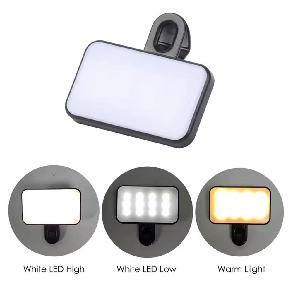 Mini LED Selfie Light 3 Color  - Photography Lighting With Flash のレビューと価格