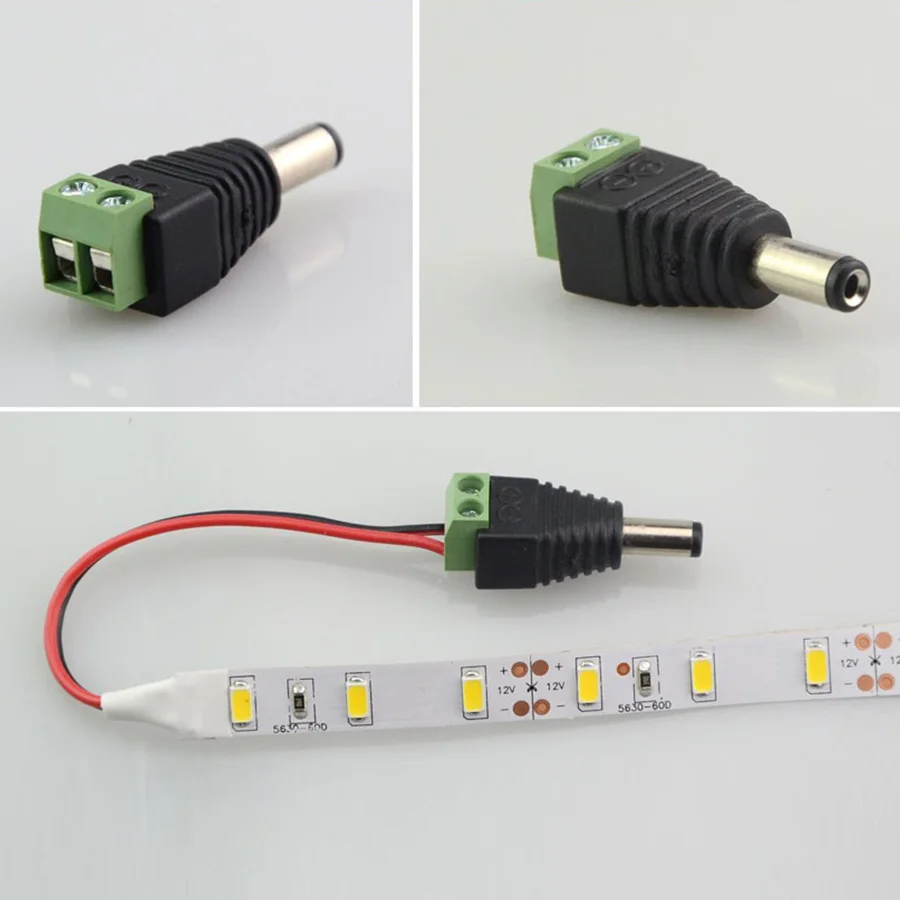 5pairs DC 12V Female And Male  - Photography Led Lighting Kit のレビューと価格